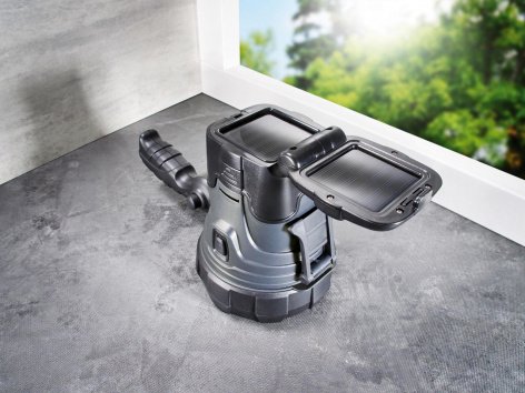 Lampada da lavoro con pannello solare