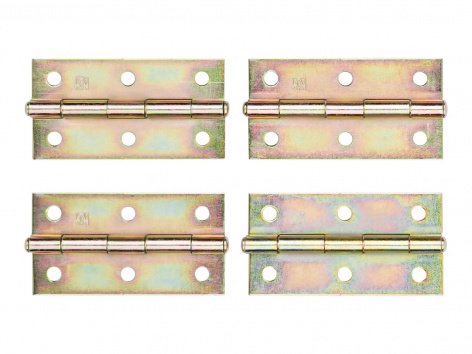 Set cerniere, 2 o 4 pezzi o chiavistello, 1 o 2 pezzi