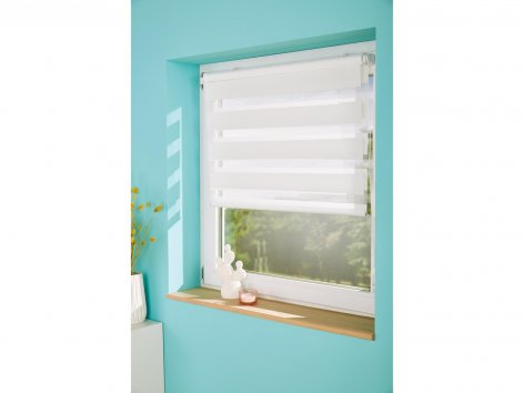 Tenda avvolgibile doppia per finestre