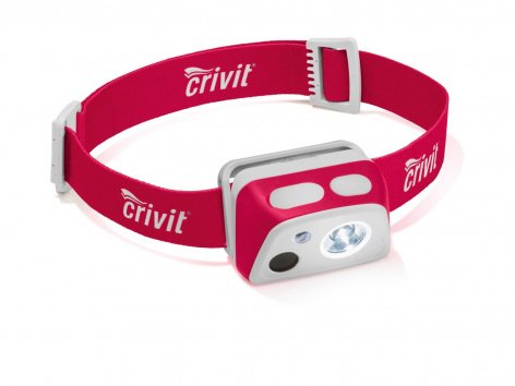 Lampada frontale LED con sensore