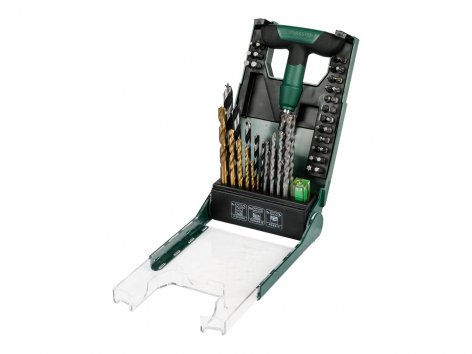 Set punte e bit per trapano avvitatore, 50 o 43 pezzi