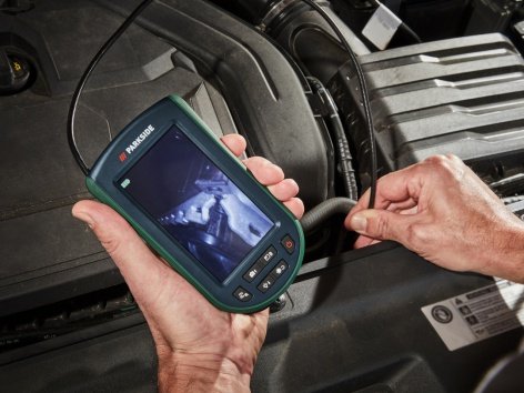 Telecamera endoscopica con display