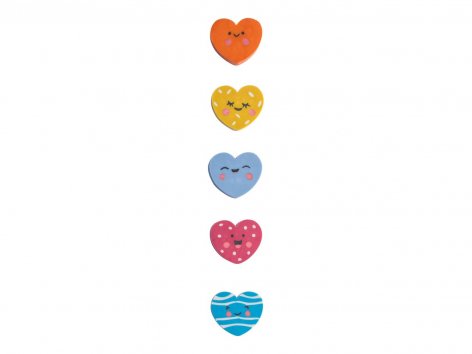 Set gomme per cancellare da collezione