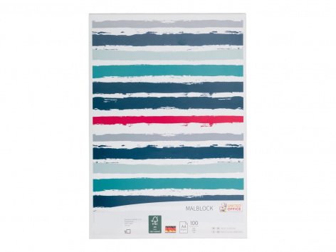 Blocco da disegno A4, 100 fogli