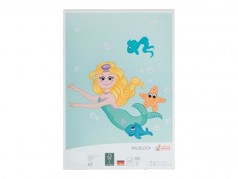 Blocco da disegno A4, 100 fogli