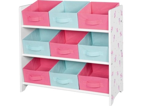 Scaffale portaoggetti per bambini