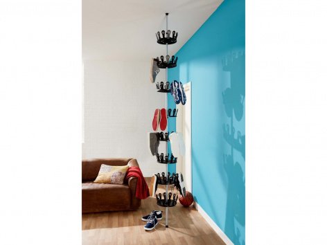 Portascarpe girevole telescopico