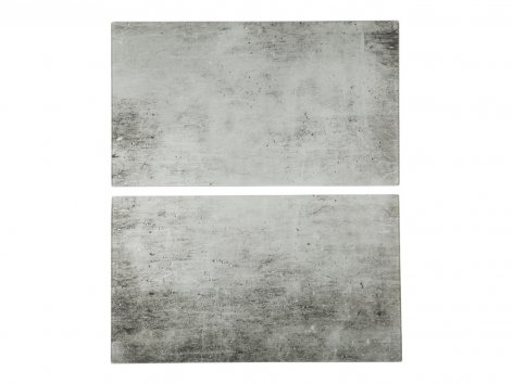Copri piano cottura in vetro, 2 pezzi