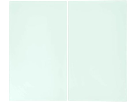 Copri piano cottura in vetro, 2 pezzi