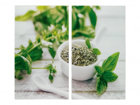 Copri piano cottura in vetro, 2 pezzi