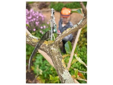 Svettatoio telescopico con segaccio