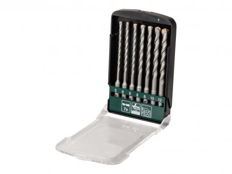 Set punte per trapano, 7 pezzi