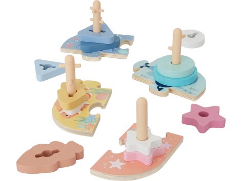 Gioco ad incastro in legno