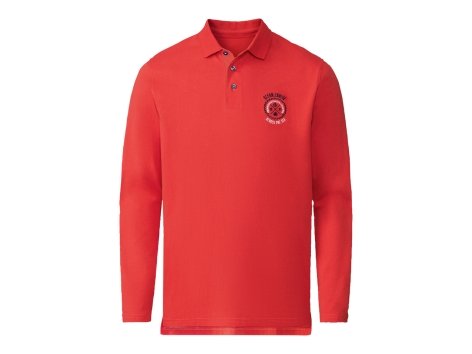 Polo a maniche lunghe da uomo