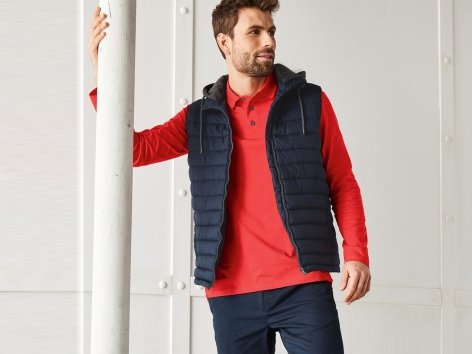 Polo a maniche lunghe da uomo