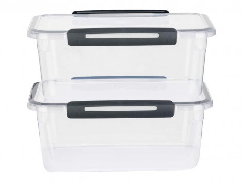 Set contenitori salvafreschezza con chiusura ermetica