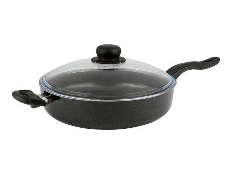 Tegame ø 28 cm con coperchio in vetro