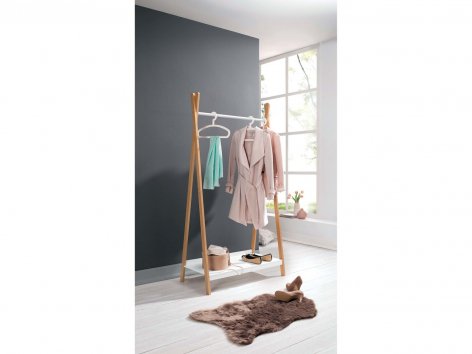 Stander appendiabiti in legno