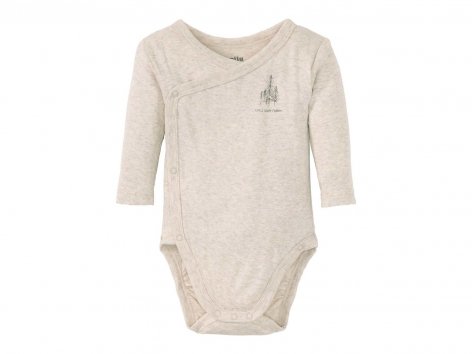 Body a manica lunga da neonati, 2 pezzi