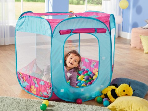 Tenda gioco con 250 palline