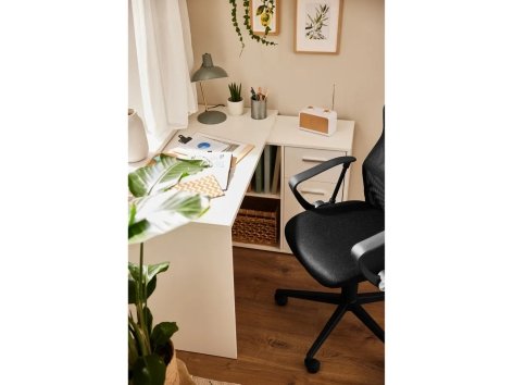 Scrivania con scaffale