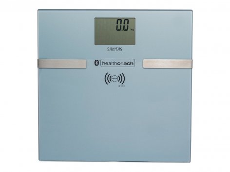 Bilancia pesapersone diagnostica Bluetooth Sanitas