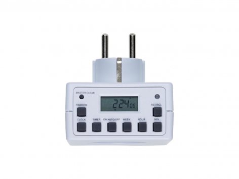 Presa temporizzata digitale o prese temporizzate meccaniche, 2 pezzi