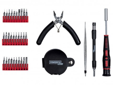 Set meccanica di precisione, 35 pezzi