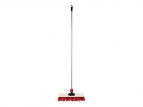 Scopa con manico telescopico