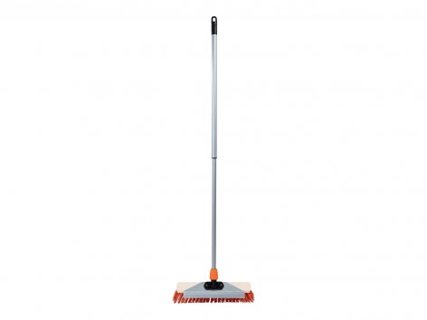 Scopa con manico telescopico