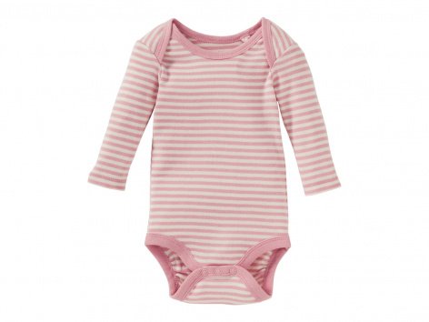 Body a manica lunga da neonata, 5 pezzi
