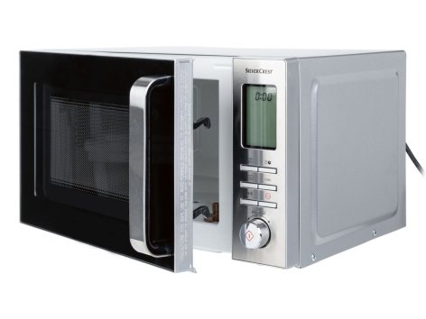 Microonde digitale argento