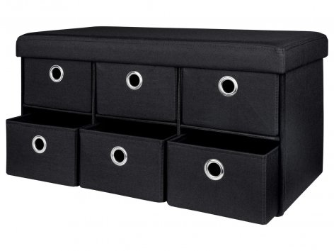 Cassapanca con 6 cassetti