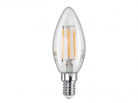 Lampadina LED 4,8W a filamento