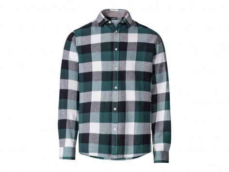 Camicia in flanella da uomo