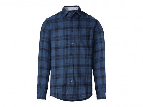 Camicia in flanella da uomo