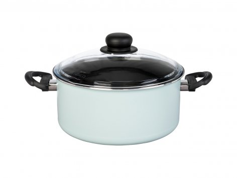 Pentola con coperchio in vetro Ø 24cm