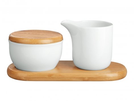 Teiera, set tazze o set bricchetto e zuccheriera