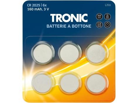 Batterie a bottone, 6 pezzi