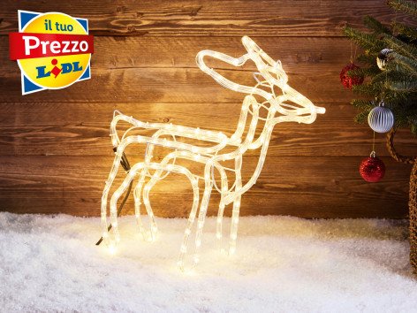 Decorazione natalizia LED 3D