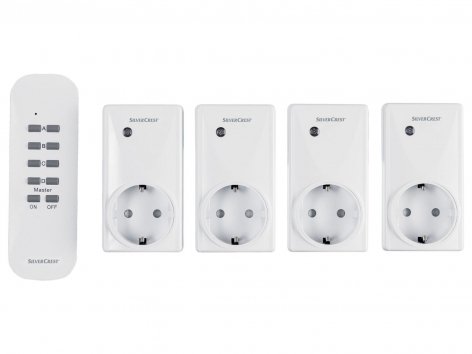 Set prese telecomandate per interni o per esterni