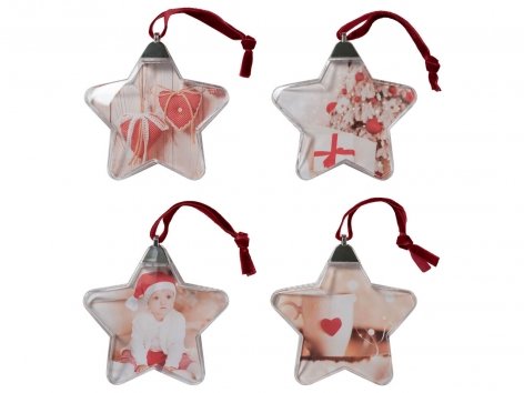 Pendente natalizio  portafoto