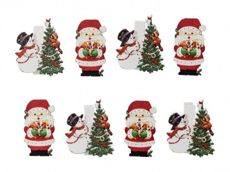 Decorazioni natalizie in legno