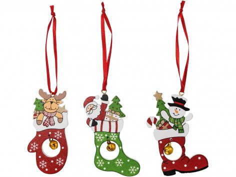 Decorazioni natalizie in legno