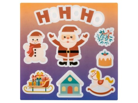 Adesivi natalizi per finestre