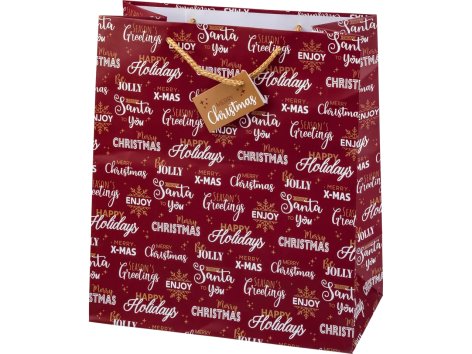 Set sacchetti regalo, 4 o 6 pezzi