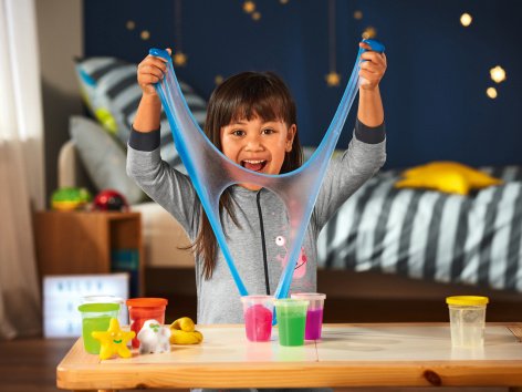 Pasta da modellare o slime luminosi