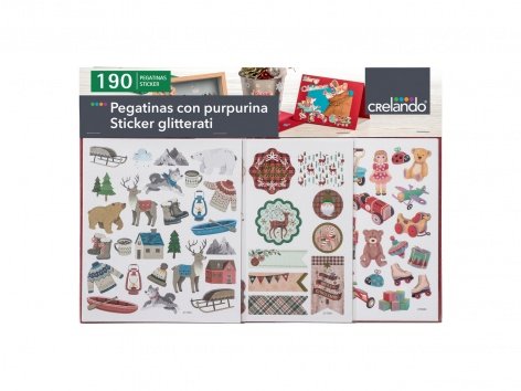 Set biglietti o adesivi per bricolage