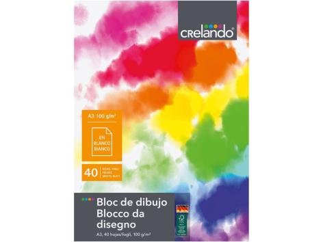 Blocco da disegno A3, 40 fogli