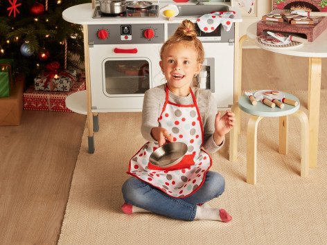 Cucina giocattolo in legno